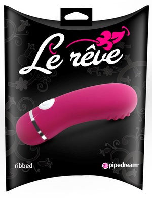 Pipedream Products Le Reve Ribbed 3 Speed Personal Adult Massager - - Mini & Slim Vibrators