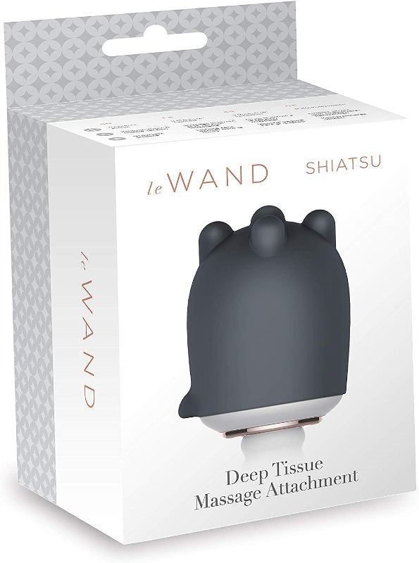 Le Wand Shiatsu Deep Tissue Attachment Five Contact Points for Deep Pressure - - Vibrator Accessories