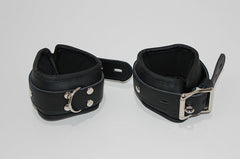 Leather Bondage Wrist/Ankle Restraints - - Cuffs and Restraints