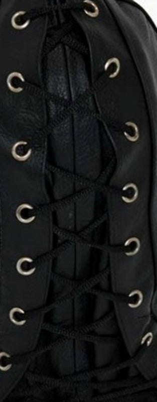 Leather Executioner Bondage Hood Last Longer Rings - - Bondage Hoods