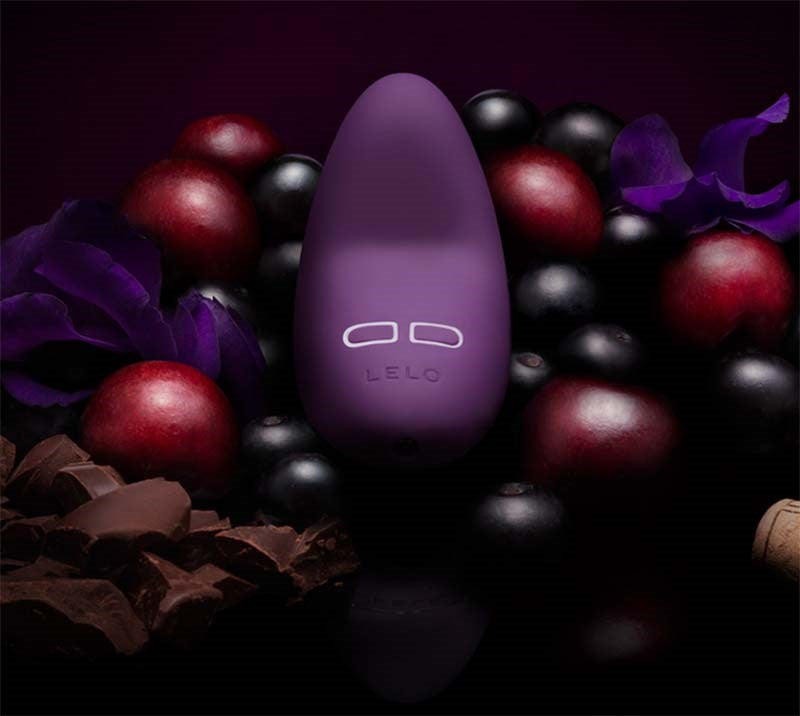 Lelo Lily 2 Handheld Scented Clitoral Vibrator with Bordeaux Chocolat Scent - - Luxury Sex Toys