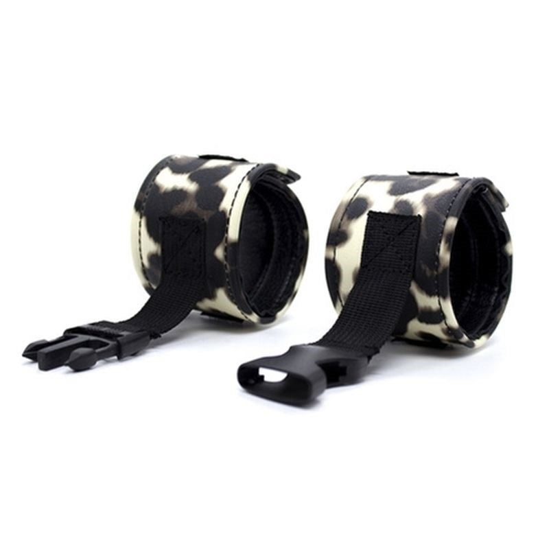 Leopard Bondage Kits 3 PCS Hot Seller Sex Toy - - Cuffs And Restraints