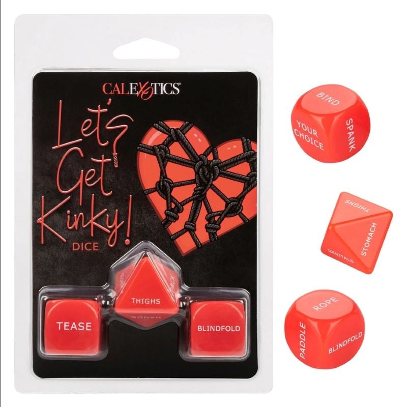 California Exotics Lets Get Kinky Dice Premium Acrylic Adult Game Set - - Sex Games, Coupons and Tricks