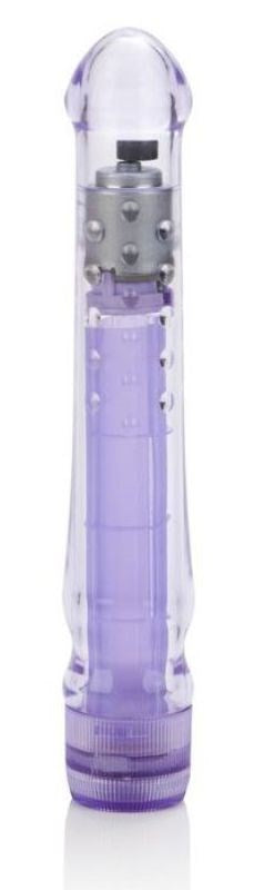 California Exotics Lighted Shimmers LED Glider Purple LED Illuminating Vibrator - - Personal Massagers