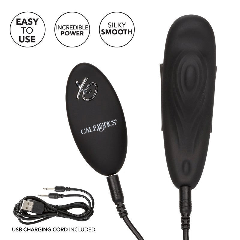 California Exotics Lock N Play Remote Panty Teaser with Magnetic Attachment - - Remote Control Vibrators