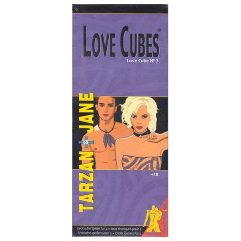 Brand X Games Factory Love Cubes No. 3 Tarzan & Jane Adult Game Set - - Sex Games, Coupons and Tricks