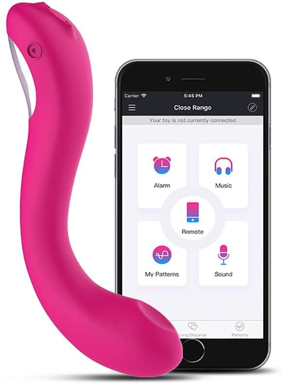 Lovense Osci 2 App Controlled Rechargeable G Spot Vibrator Revolutionary Tech - - Remote Control Vibrators