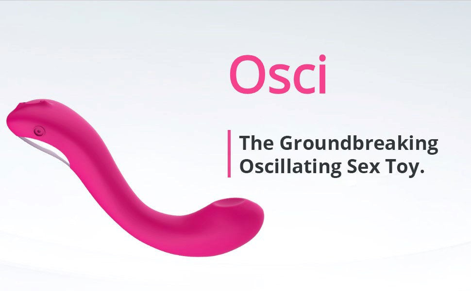 Lovense Osci 2 App Controlled Rechargeable G Spot Vibrator Revolutionary Tech - - Remote Control Vibrators