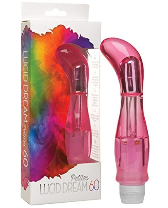 Doc Johnson Lucid Dream Petites No 60 G Spot Vibrator Pink Waterproof - - G-Spot Vibrators