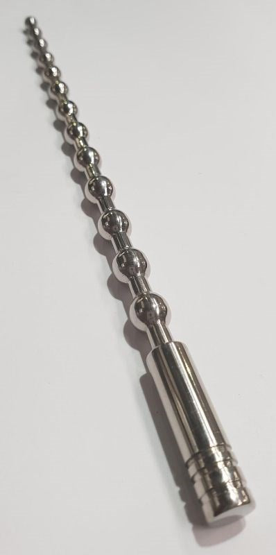 Lucky 13 Beaded Penis Plug Top Sex Toy Pick - - Penis Plugs