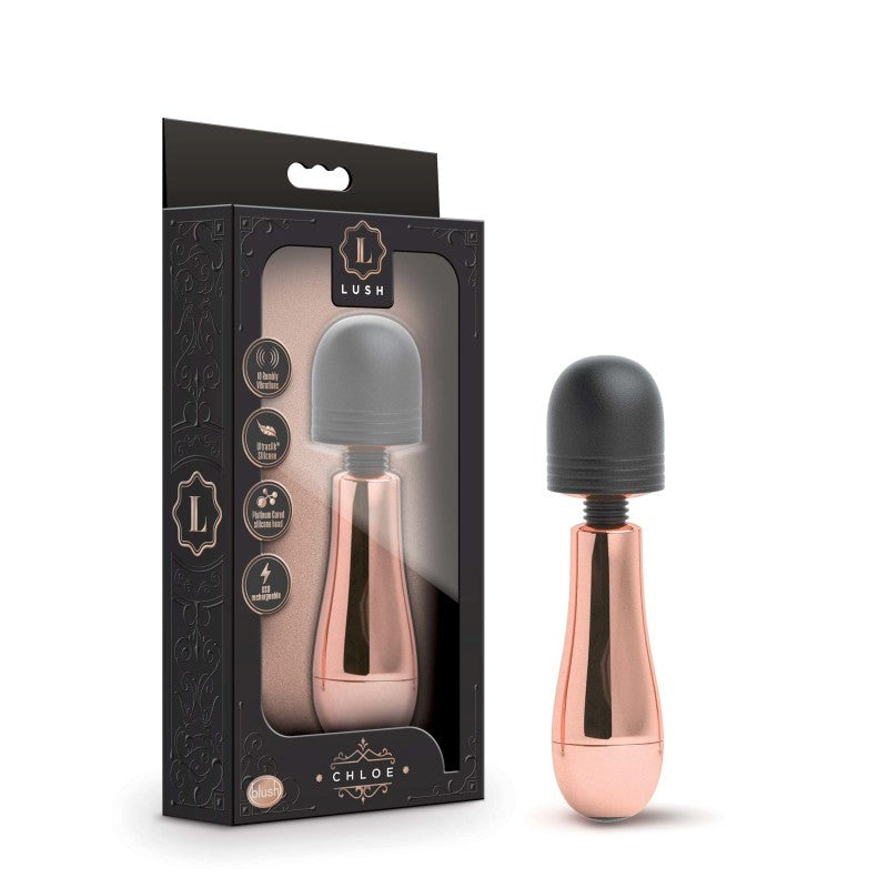 Blush Novelties Lush Chloe USB Rechargeable Mini Vibrator for Clitoral Stimulation - - Body Wands
