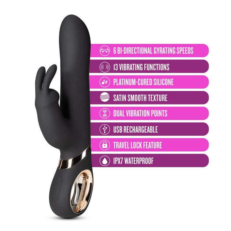 Blush Novelties Lush Victoria Rabbit Vibe with Triple Motor Technology - - Rabbit Vibrators