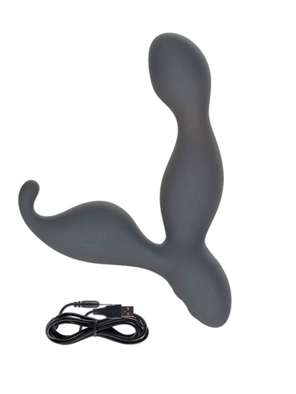 California Exotics Lust By Jopen L12 Grey Dual Motor Anal Vibrator - - Strap On Sextoys