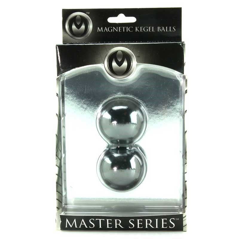 XR Brands Magnus 1 Inch Magnetic Kegel Balls Magnetic Pelvic Training - - Love Eggs and Kegel Exercisers