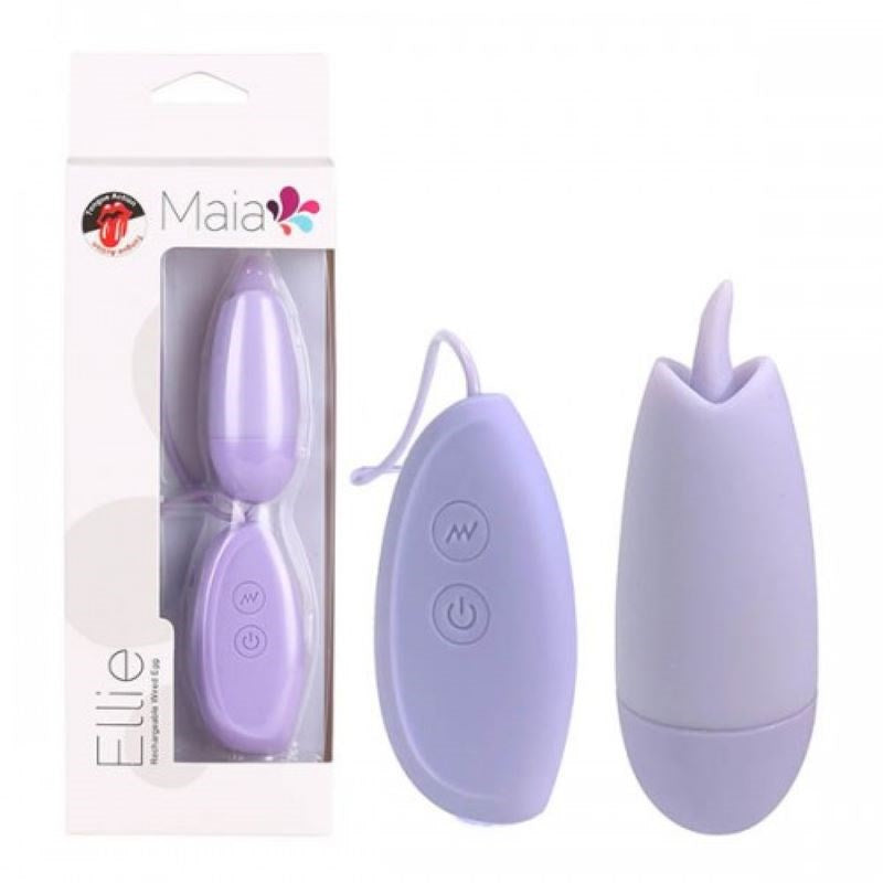 Maia Toys Maia Ellie Rechargeable Bullet Vibrator with Remote Control - - Bullet Vibrators