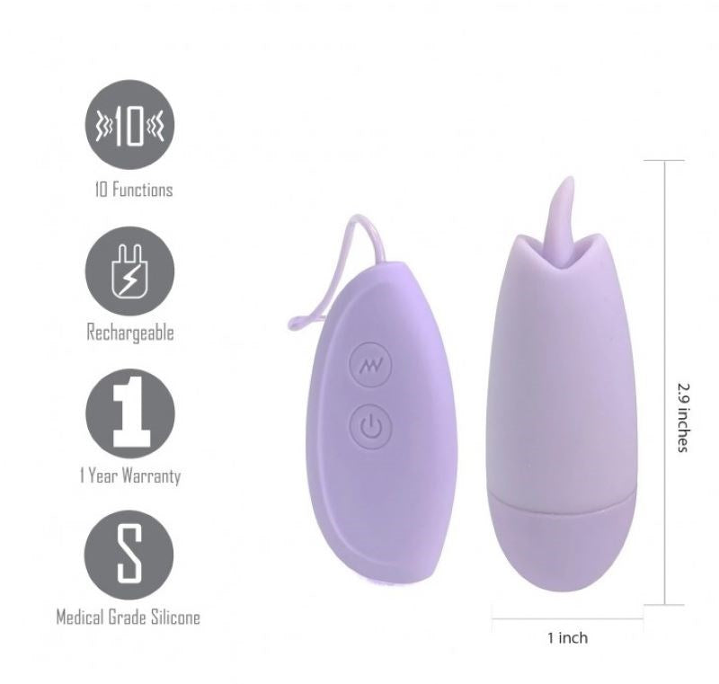 Maia Toys Maia Ellie Rechargeable Bullet Vibrator with Remote Control - - Bullet Vibrators