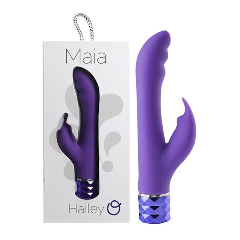 Maia Toys Maia Victoria USB Rechargeable Dual Motor Vibrator - - Rabbit Vibrators