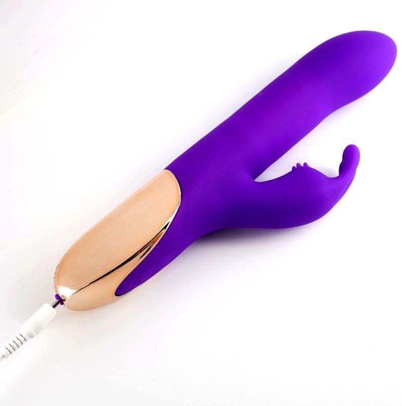 Maia Toys Karlin Rechargeable Rabbit Vibrator 10 Pulsations 4 Speeds - - Rabbit Vibrators