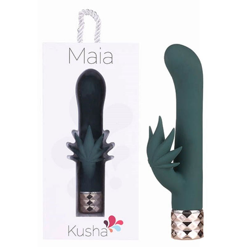 Maia Toys Maia Hailey Dual Pleasure Massager USB Rechargeable - - Rabbit Vibrators