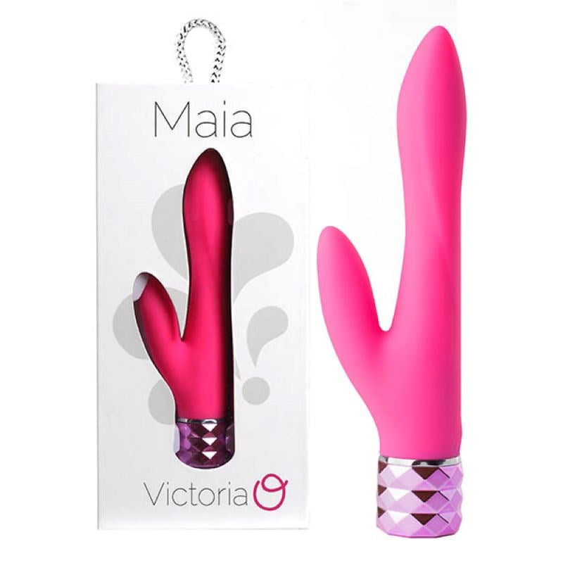 Maia Toys Maia Angel Rechargeable Bullet Vibrator with 10 Modes - - Rabbit Vibrators