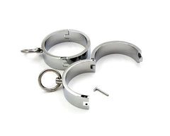 Manacled Metal Cuffs - - Cuffs and Restraints