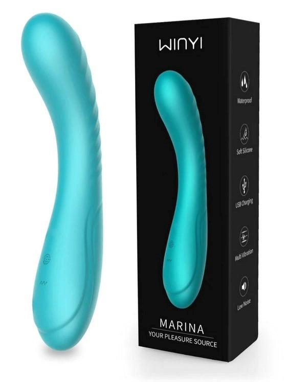 Winyi Marina G Spot Vibrator with 10 Vibration Functions - - G-Spot Vibrators