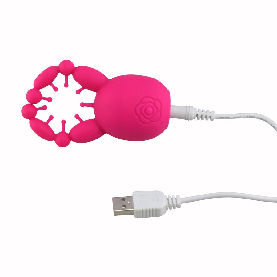 Tokyo Design Maro Kawaii 4 Rechargeable Circular Clitoral Vibrator - - Clit Ticklers and Pulsators