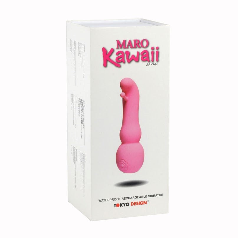 Tokyo Design Maro Kawaii 9 Rechargeable Vibrator Multiple Patterns - - Clit Ticklers and Pulsators