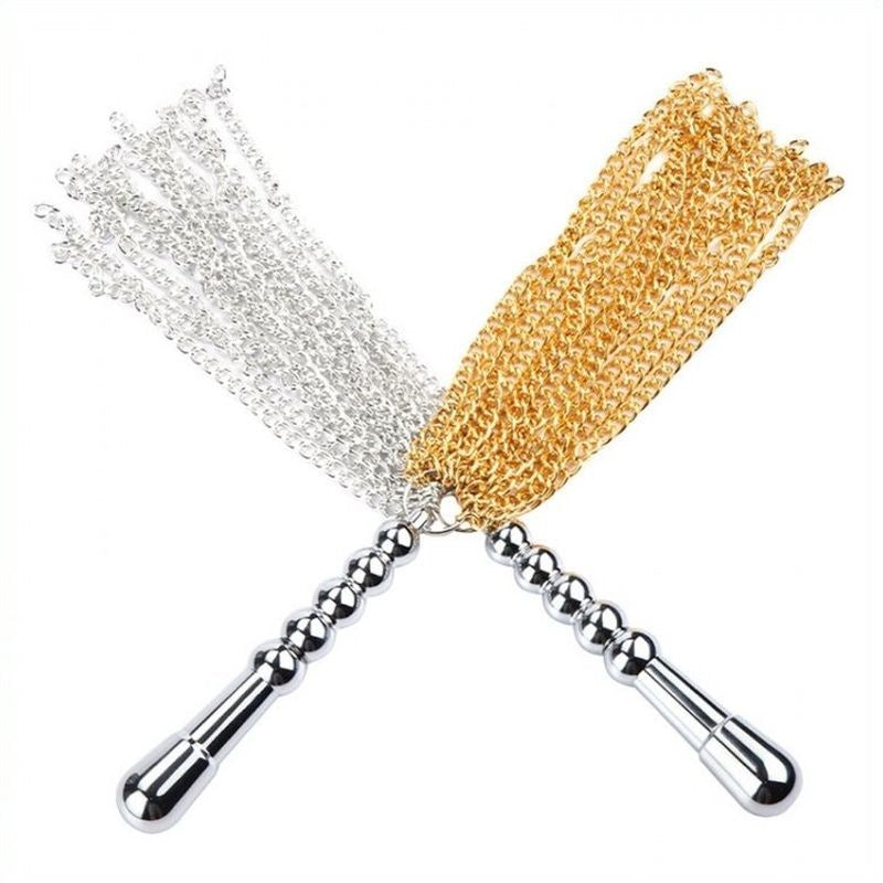 Metal Tassled Dildo Whip Best Adult Shop - - Whips And Crops