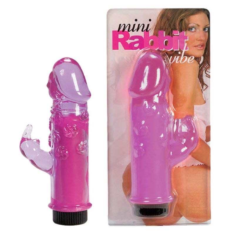 Seven Creations Mini Rabbit Vibrator Dual Motor Clitoral Stimulation - - Rabbit Vibrators