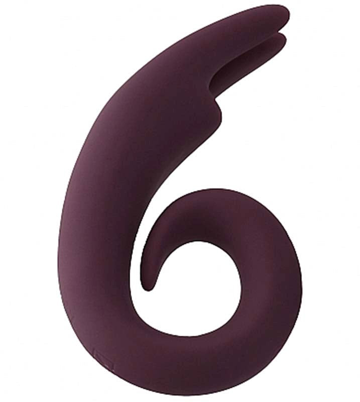 Shots Toys Mjuze The Lithe Blue Vibrator for Versatile Pleasure - - Clit Ticklers and Pulsators