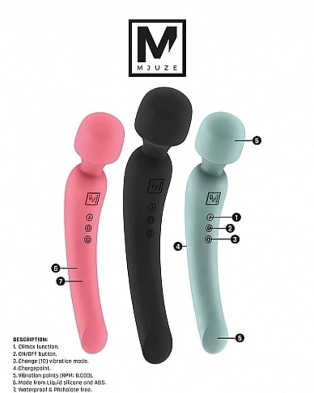 Shots Toys Soothing Silicone Bliss Mjuze Wanderfull Body Massager - - Body Wands