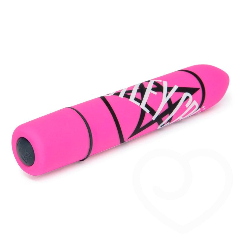 Love Honey Motley Crue Shout at the Devil 10 Function Bullet Vibrator Pink - - Waterproof Vibrators