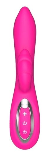 Nalone Touch II Pink Dual Stimulation Vibrator with Touch Controls - - Rabbit Vibrators