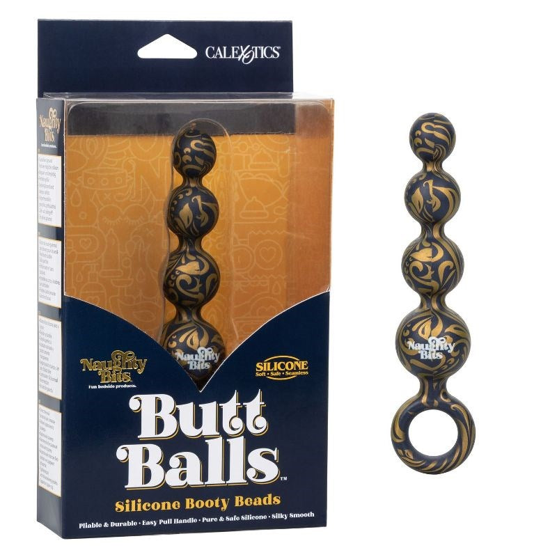 Naughty Bits Butt Balls Top Cock Fittings - - Anal Beads and Balls