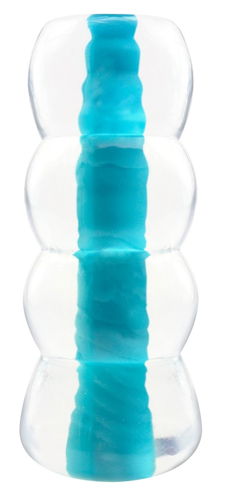 Neon Jelly Mens Pleasure Stroker Max Stamina Support - - Masturbators and Strokers