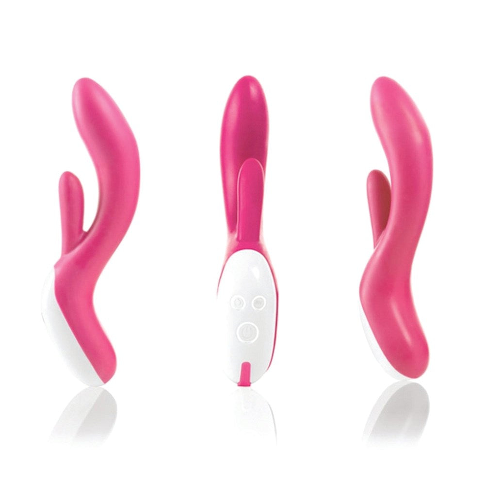 Nexus Sex Toys Femme Bisous Dual Stimulation Vibrator - - Clit Ticklers and Pulsators