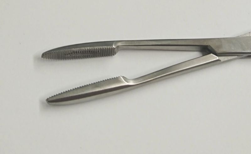 Hells Couture Nipple and Tongue Steel Forceps Medical Grade Steel - - Dental and Clinical
