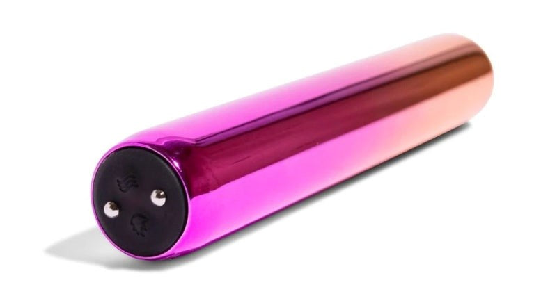 Nu Sensuelle Aluminium Rumba Ombre Dual Motor Warming Vibrator - - Bullet Vibrators