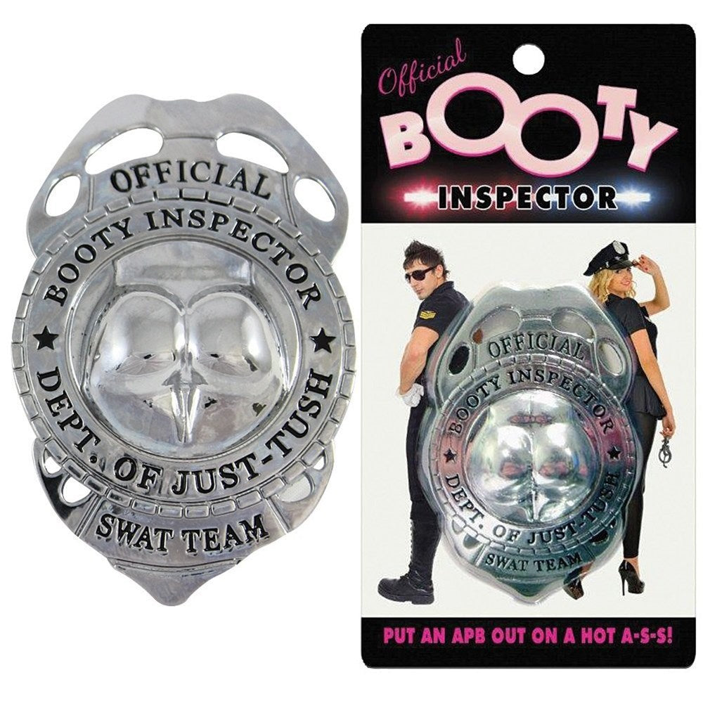 Kheper Games Official Booty Inspector Badge Party Icebreaker - - Sex Games, Coupons and Tricks