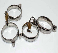 Original Sinner Steel Lust Cuffs - - Cuffs and Restraints