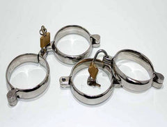 Original Sinner Steel Lust Cuffs - - Cuffs and Restraints