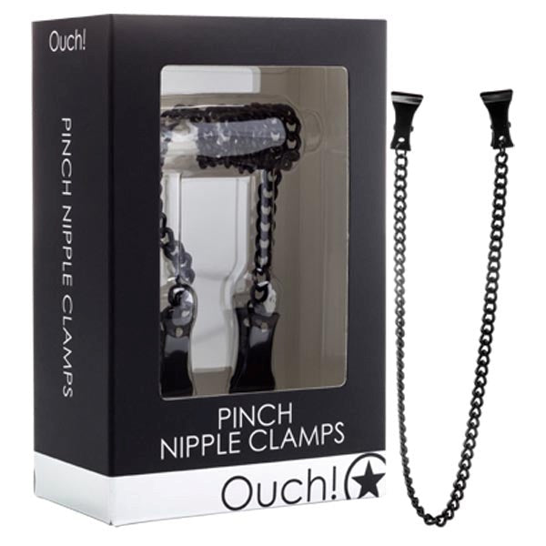 Ouch Pinch Nipple Clamps For Edging Control - - Nipple and Clit Clamps
