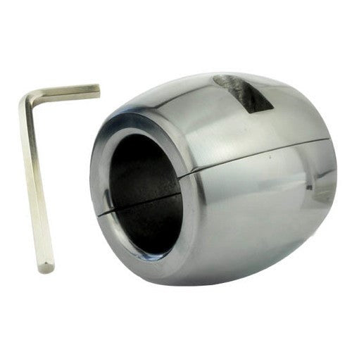 Oval Ball Steel Stretcher Weights - Screw - - Ball and Cock Toys