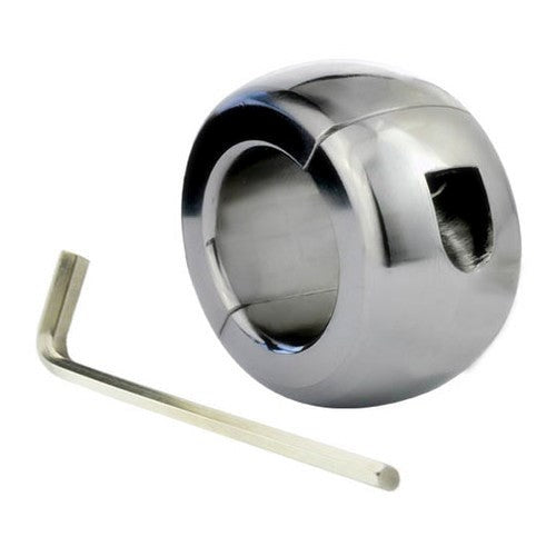 Oval Ball Steel Stretcher Weights - Screw - - Ball and Cock Toys