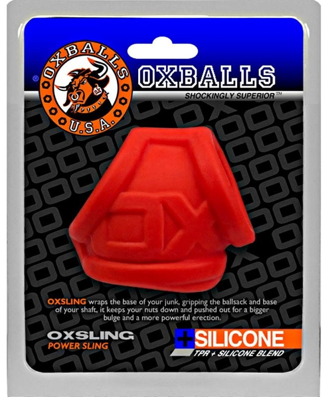 Oxballs Oxsling Power Sling Performance Cock Ring - - Ball and Cock Toys