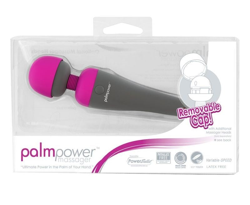 BMS Factory Palm Power Massager Powerful Corded Clitoral Vibrator - - Personal Massagers