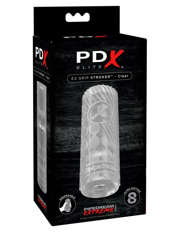 PDX Elite EZ Grip Stroker Male Sex Rings - - Masturbators and Strokers
