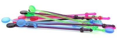 Kheper Games Playful Cocktail Stirrers Penis Shaped Accessories - - Sex Games, Coupons and Tricks