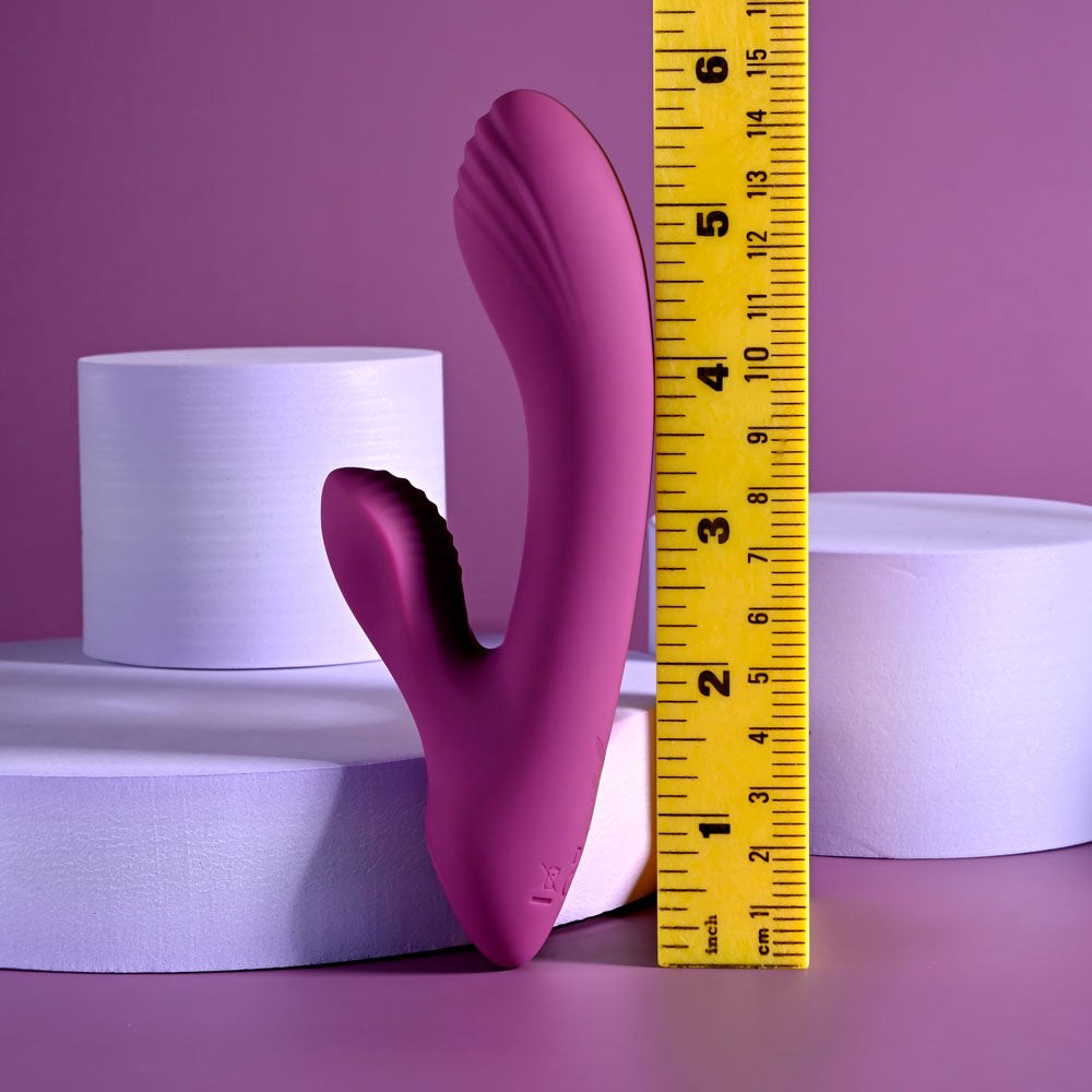 Evolved Playboy Pleasure Bitty Bunny Rabbit Vibrator with Dual Motors - - Rabbit Vibrators